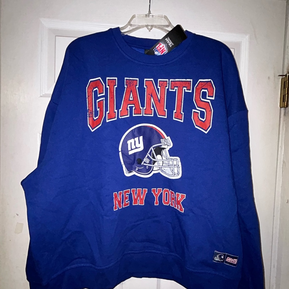 🗽🏈🏟️ New York Giants Stadium Marquee NFL Football Pullover Sweater 🏟️🏈🗽